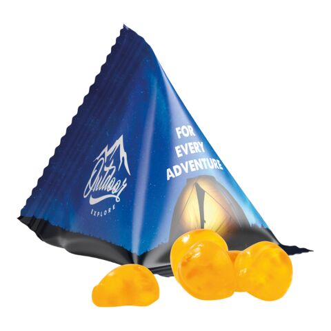 Tetraeder 15 g Trolli Vitamin-Fruchtgummi weiß | 4c Euroskala - Folie | Folie, weiß