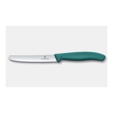 Victorinox Swiss Classic Tomaten- und Tafelmesser grün | ohne Werbeanbringung