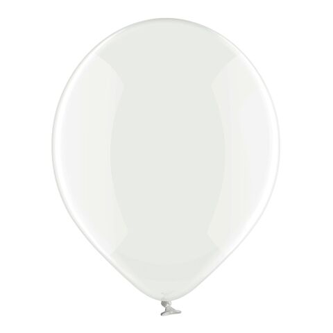 Werbeartikel Kristallfarbener Luftballon – transparent – 90/100 cm – mit Logo bedruckt