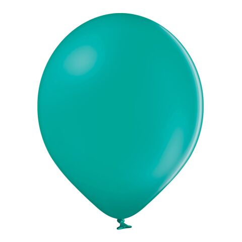 Werbeartikel Luftballon – türkis – 90/100 cm – mit Logo bedruckt