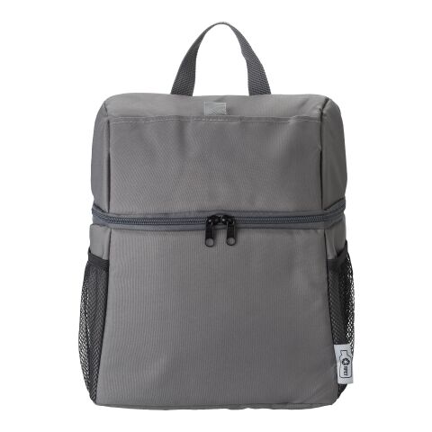 Kühltaschen-Rucksack aus recyceltem Polyester Elliott Grau | ohne Werbeanbringung | Nicht verfügbar | Nicht verfügbar