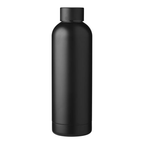 Flasche aus recyceltem Edelstahl Isaiah Schwarz | ohne Werbeanbringung | Nicht verfügbar | Nicht verfügbar