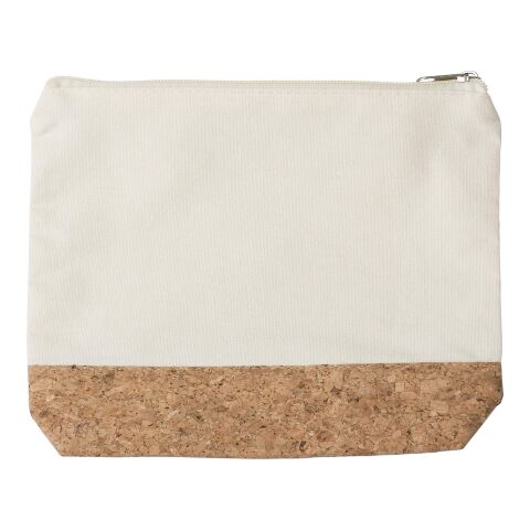 Kosmetiktasche aus Baumwolle (220 gr/m2) Teagan beige | ohne Werbeanbringung | Nicht verfügbar | Nicht verfügbar