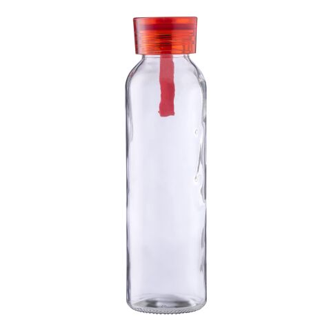 Werbeartikel Glas-Trinkflasche (500 ml) Anouk | Rot | mit Logo bedrucken