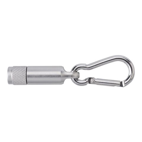 Mini-Taschenlampe aus Aluminium mit Karabiner 