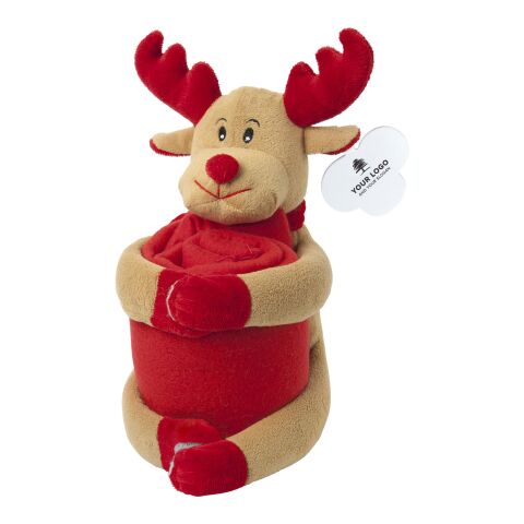 Plüsch-Elch/Teddy &#039;Rudi&#039; bunt | ohne Werbeanbringung | Nicht verfügbar | Nicht verfügbar