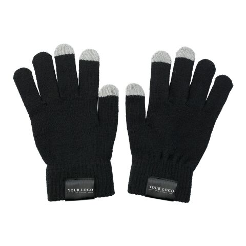 Handschuhe &#039;Touch&#039; aus Acryl Schwarz | ohne Werbeanbringung | Nicht verfügbar | Nicht verfügbar