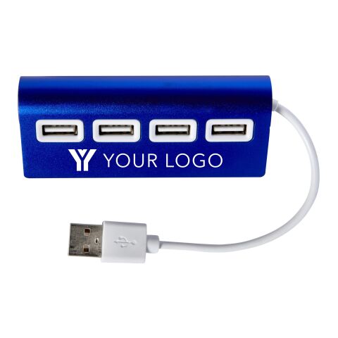 USB-Hub &#039;Square&#039; aus Aluminium Schwarz | ohne Werbeanbringung | Nicht verfügbar | Nicht verfügbar