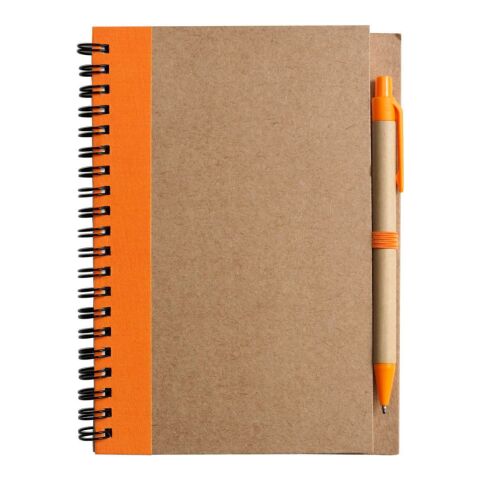 Notizbuch &#039;Freak&#039; aus recyceltem Papier Orange | ohne Werbeanbringung | Nicht verfügbar | Nicht verfügbar