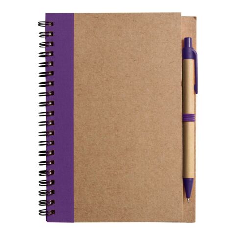 Notizbuch &#039;Freak&#039; aus recyceltem Papier Violett | ohne Werbeanbringung | Nicht verfügbar | Nicht verfügbar