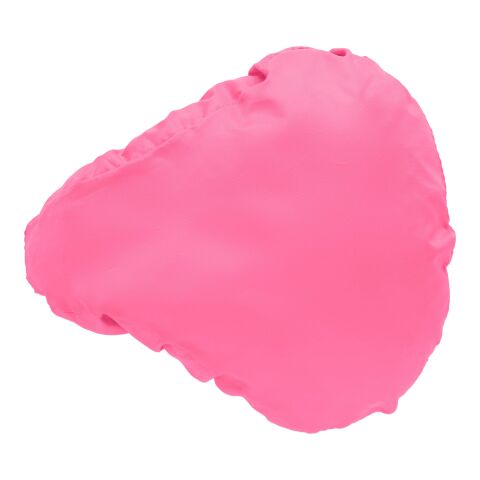 Werbeartikel Satteldecke aus RPET – rosa – mit Logo bedruckt