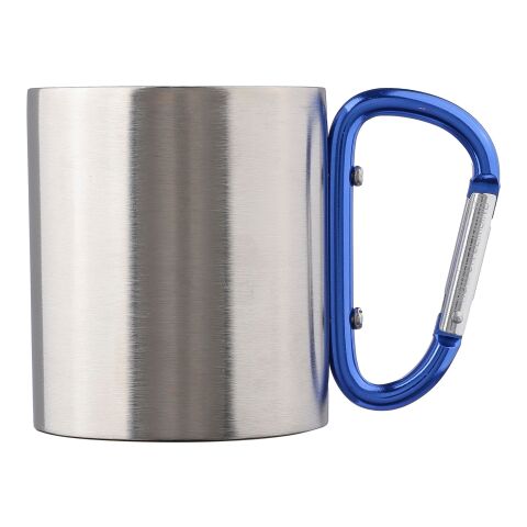 Werbeartikel Doppelwandiger Kaffeebecher Carbine aus Edelstahl 185 ml | Kobaltblau | mit Logo bedrucken