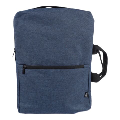 rPET Polyester (300D) Rucksack Mallory Blau | ohne Werbeanbringung | Nicht verfügbar | Nicht verfügbar