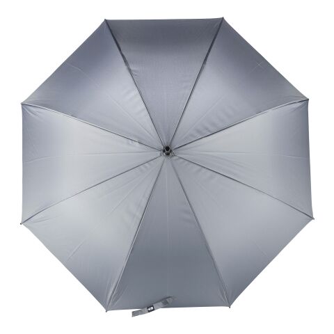 Werbeartikel rPET 190T Regenschirm Curtis | Grau | mit Logo bedrucken