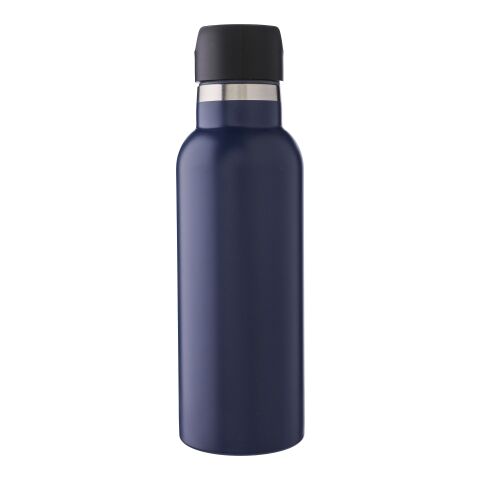 Doppelwandige Edelstahl-Trinkflasche 500 ml Elaine Blau