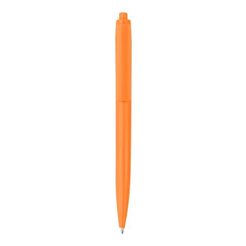 Werbeartikel Kugelschreiber aus recyceltem ABS Gerald – Orange – mit Logo bedruckt