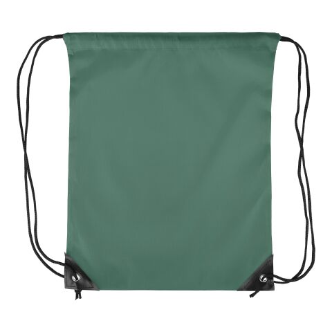 210D Polyester Kordelzug Rucksack Isolde Grün | ohne Werbeanbringung | Nicht verfügbar | Nicht verfügbar