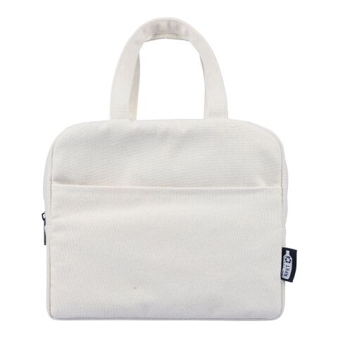 Kühltasche aus recyceltem Poly-Baumwollgewebe (330 g/m²) Elowen beige | ohne Werbeanbringung | Nicht verfügbar | Nicht verfügbar