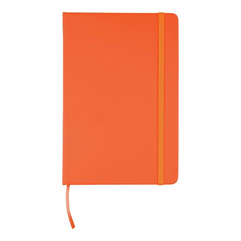 rPET-Notizbuch (A5) Eamon Orange | ohne Werbeanbringung | Nicht verfügbar | Nicht verfügbar