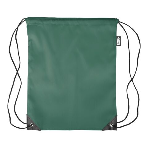 Giveaway Rucksack Calix – grün – mit Logo bedruckt 34x42 cm 5 Liter nachhaltiger Sportbeutel als praktisches Messe-Giveaway