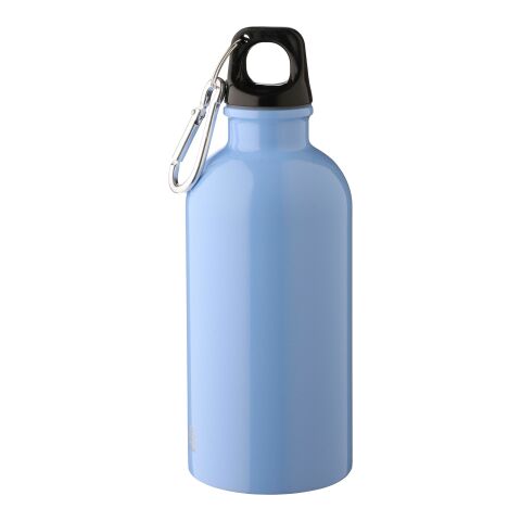 Einwandige Flasche aus recyceltem Edelstahl (400 ml) Sable Hellblau | ohne Werbeanbringung | Nicht verfügbar | Nicht verfügbar