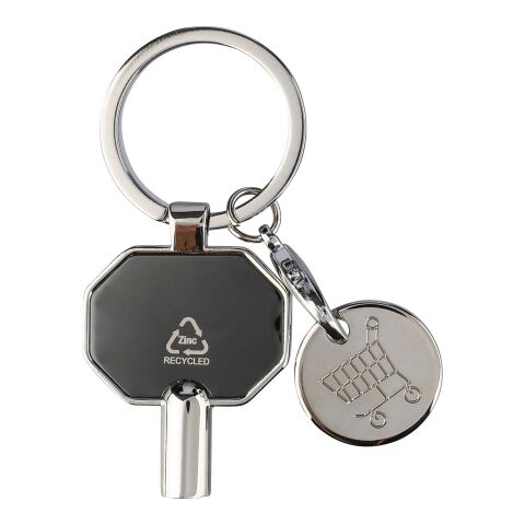 Schlüsselanhänger aus recycelter Zinklegierung mit Heizkörperentlüfter Mara