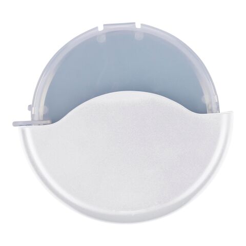 Werbeartikel ABS-Pizzaschneider Maurice – weiß – mit Logo bedruckt