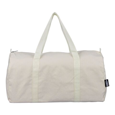 Recycelte Poly-Baumwoll-Tasche (330 g/m2) Tian beige | ohne Werbeanbringung