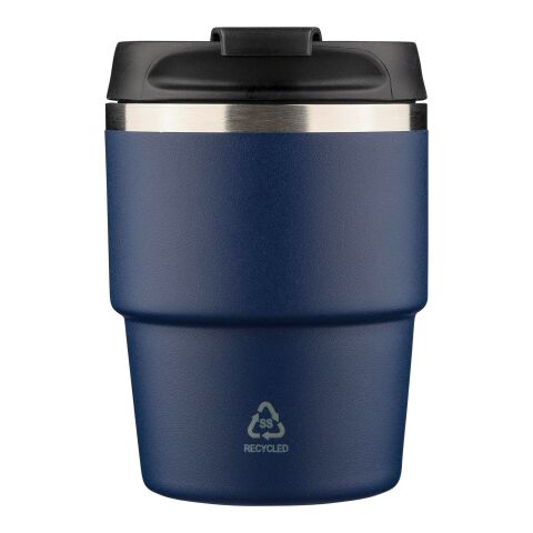 Recycelter Edelstahl-Becher mit doppelter Wand (175 ml) Oli Blau | ohne Werbeanbringung | Nicht verfügbar | Nicht verfügbar