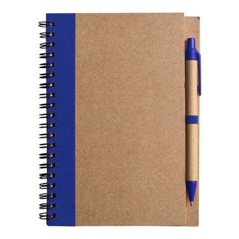 Notizbuch aus recyceltem Papier Stella Blau | ohne Werbeanbringung | Nicht verfügbar | Nicht verfügbar