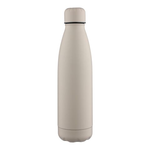 Werbeartikel Recycelte Trinkflasche 700 ml Breeze – beige – mit Logo bedruckt