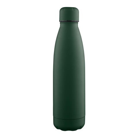 Nachhaltiger Werbeartikel Recycelte doppelwandige Trinkflasche 500 ml Sunny – Grün