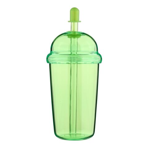 Werbeartikel Reisebecher Glow 500 ml – Hellgrün – mit Logo bedruckt