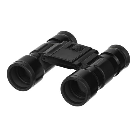 Kundengeschenk Fernglas Coast – schwarz – mit Logo bedruckt 30 mm Objektiv mit 4-facher Vergrößerung für Firmen-Events