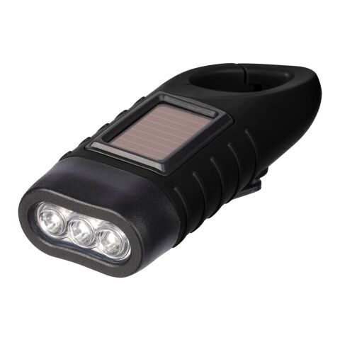 Solar-Taschenlampe Kano | Recycelt Schwarz