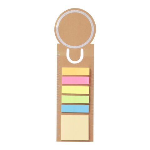 Lesezeichen Clay | Recycelter Karton Braun