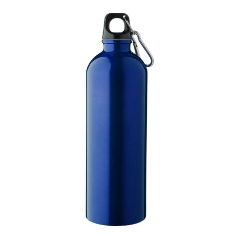 Firmengeschenk Trinkflasche Emeric – kobaltblau – mit Lasergravur 750ml aus recyceltem Edelstahl nachhaltige Mehrwegflasche