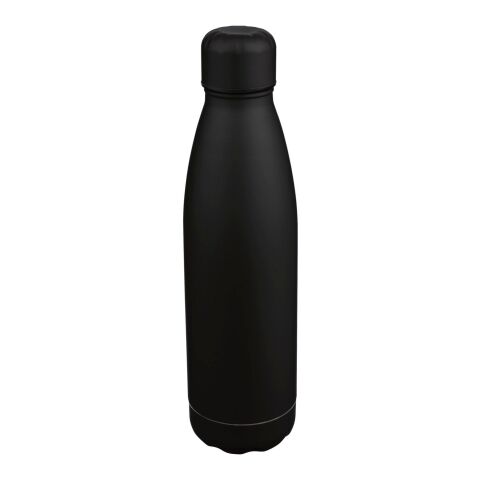 Werbeartikel Trinkflasche Breeze – schwarz – mit Lasergravur 700ml Edelstahl 304 nachhaltige Mehrwegflasche für CSR-Promotions