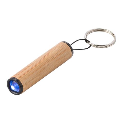 Mini-Taschenlampe aus Bambus mit Schlüsselanhänger Ilse