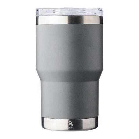 Recycelter Edelstahl-Reisebecher (350 ml) Ayen Grau