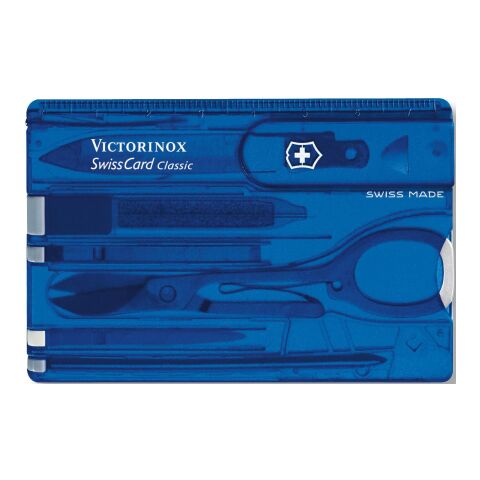 Victorinox SwissCard Quattro Blau | ohne Werbeanbringung | Nicht verfügbar | Nicht verfügbar