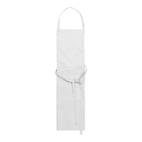 Küchenschürze &#039;Cuisine&#039; aus Polyester/Baumwolle Weiß | ohne Werbeanbringung | Nicht verfügbar | Nicht verfügbar