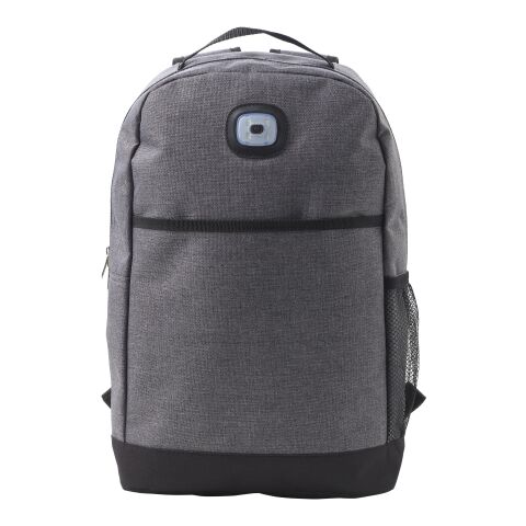 Zweifarbiger Rucksack &#039;Dover&#039; aus Polyester Grau | ohne Werbeanbringung | Nicht verfügbar | Nicht verfügbar