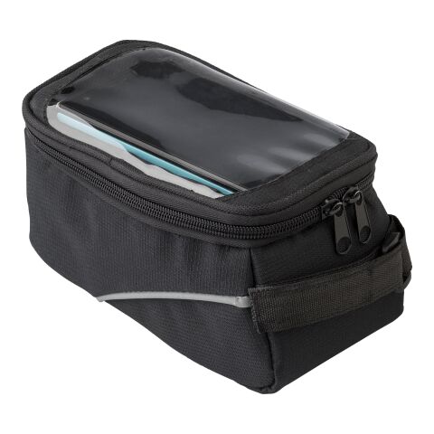 Fahrradlenkertasche aus Polyester (600D) Schwarz | ohne Werbeanbringung | Nicht verfügbar | Nicht verfügbar