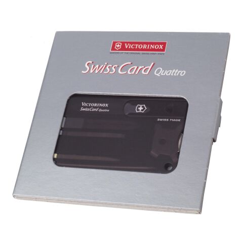 Nylon Victorinox SwissCard Quatro Schwarz | ohne Werbeanbringung | Nicht verfügbar | Nicht verfügbar