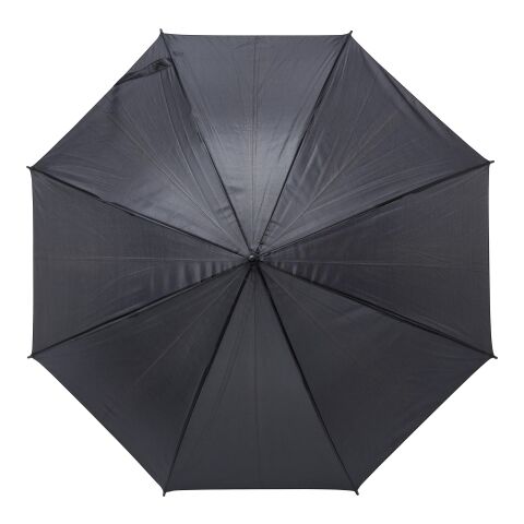 Automatik-Regenschirm &#039;Harrie&#039; aus Polyester Schwarz | ohne Werbeanbringung | Nicht verfügbar | Nicht verfügbar