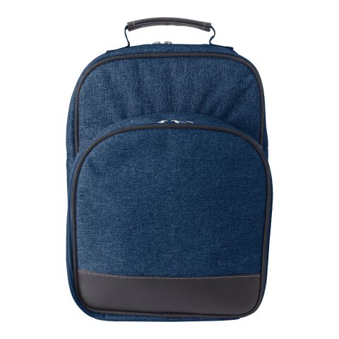 Picknick-Kühlrucksack &#039;Petra&#039; aus Polycanvas Blau | ohne Werbeanbringung | Nicht verfügbar | Nicht verfügbar