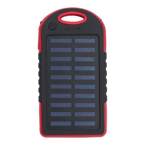 Solar Powerbank Aurora Rot | ohne Werbeanbringung | Nicht verfügbar | Nicht verfügbar