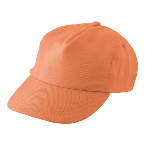 Werbeartikel Schirmmütze aus RPET "Maverick" – Orange – Cap / Kappe mit Logo bedruckt