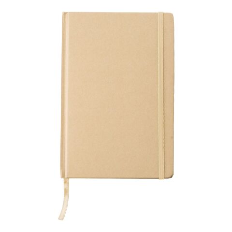 Notizbuch aus recyceltem Papier (A5) Gianni beige | ohne Werbeanbringung | Nicht verfügbar | Nicht verfügbar